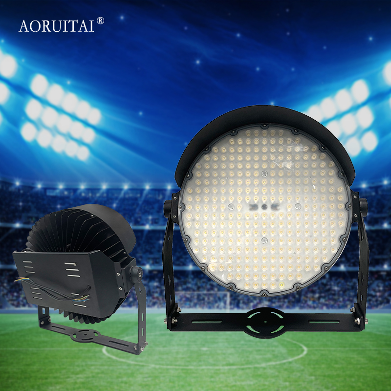 AORUITAI Vertical Wind Tunnel SKD 300W 400W 500W 600W Led Spotlight Stadiums Light Loading Dock Light Led Flood Light
