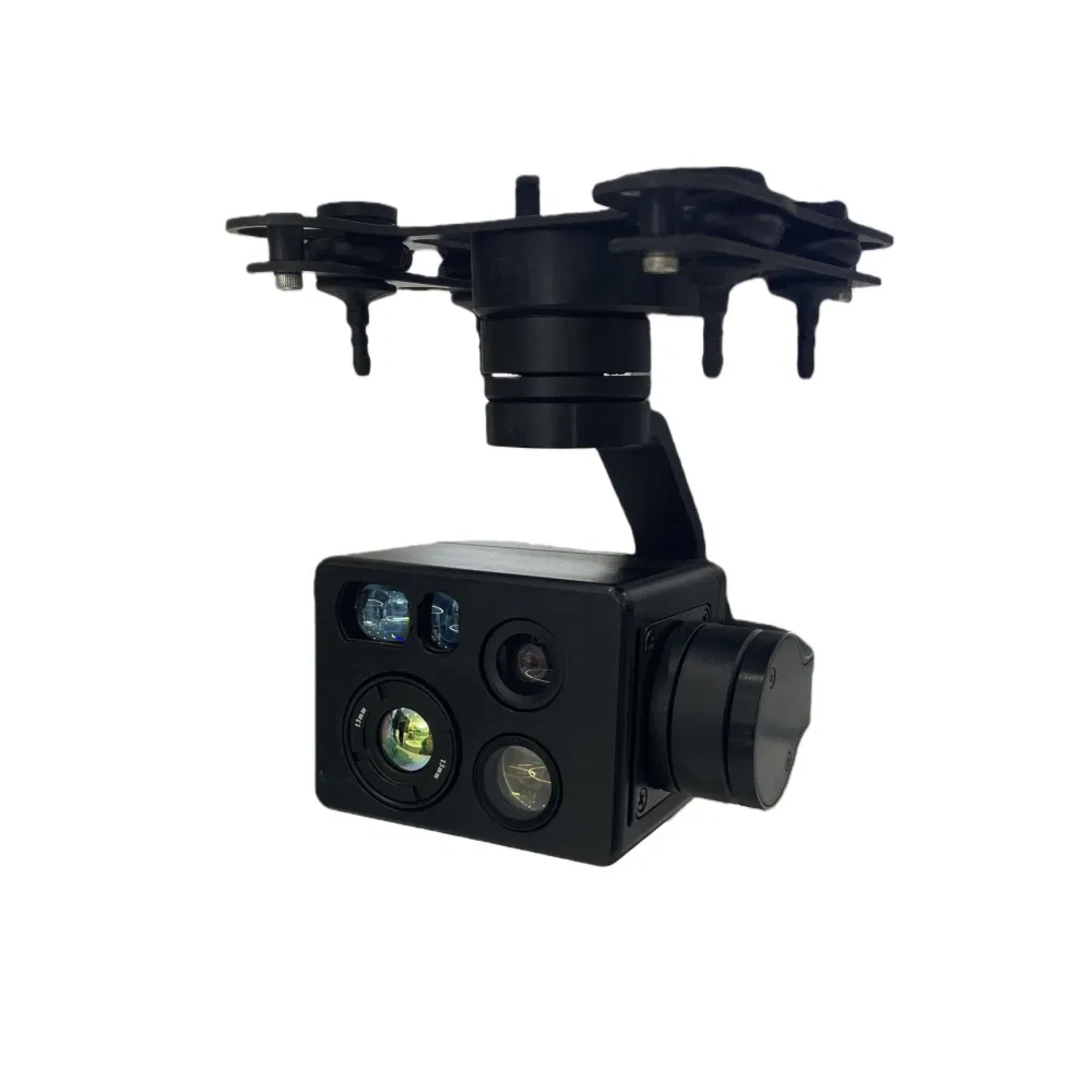 Electro-Optical Wide-Area Airborne Inspection Drone Gimbal Thermal Camera