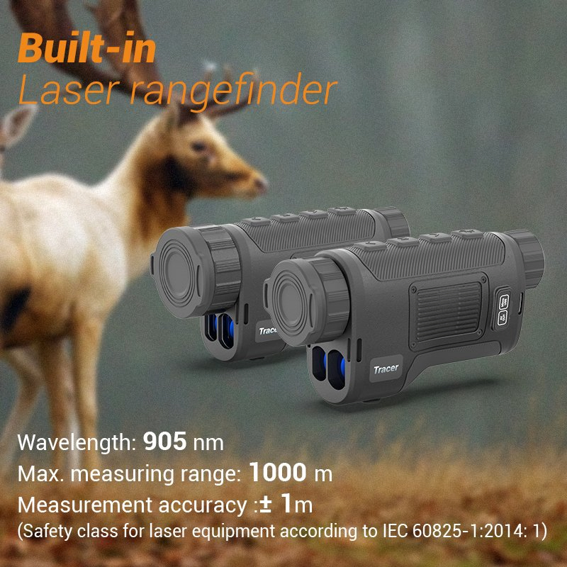 Thermal Night Vision Monocular Tracer 35 50lrf Thermal Scope Product for Hunting OEM ODM