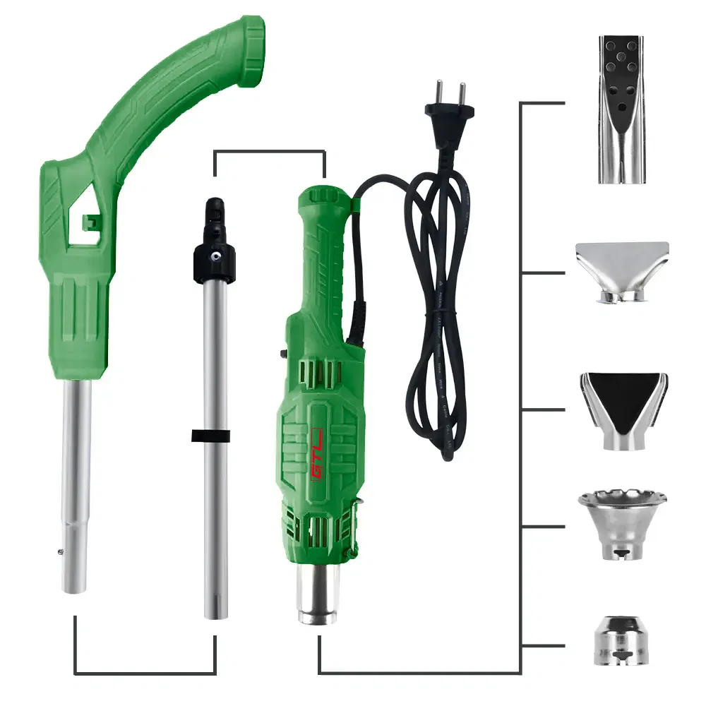 2000W Electric Thermal Weeding Machine Temperature Control Weed Removal Garden Power Tools with Over Heated Protection (HG019-D)