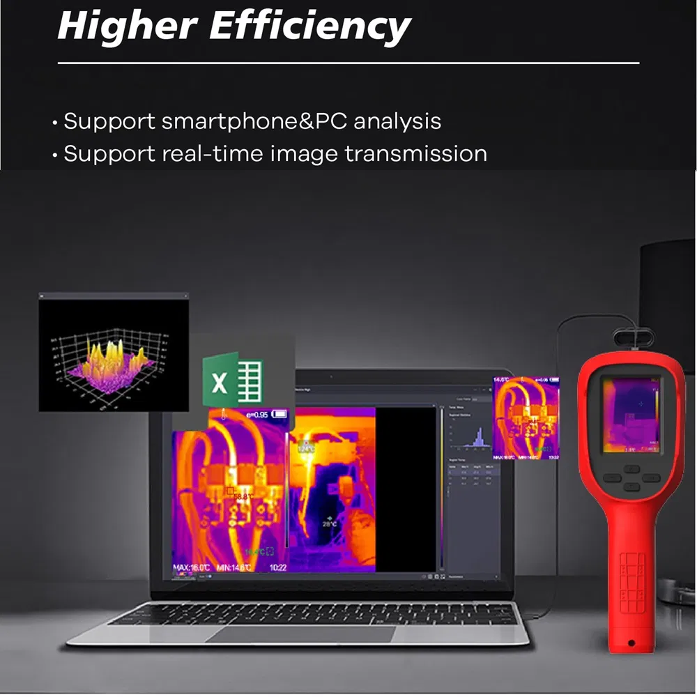 Industrial Infrared Thermal Camera for Equipment Diagnostics and Safety Inspection