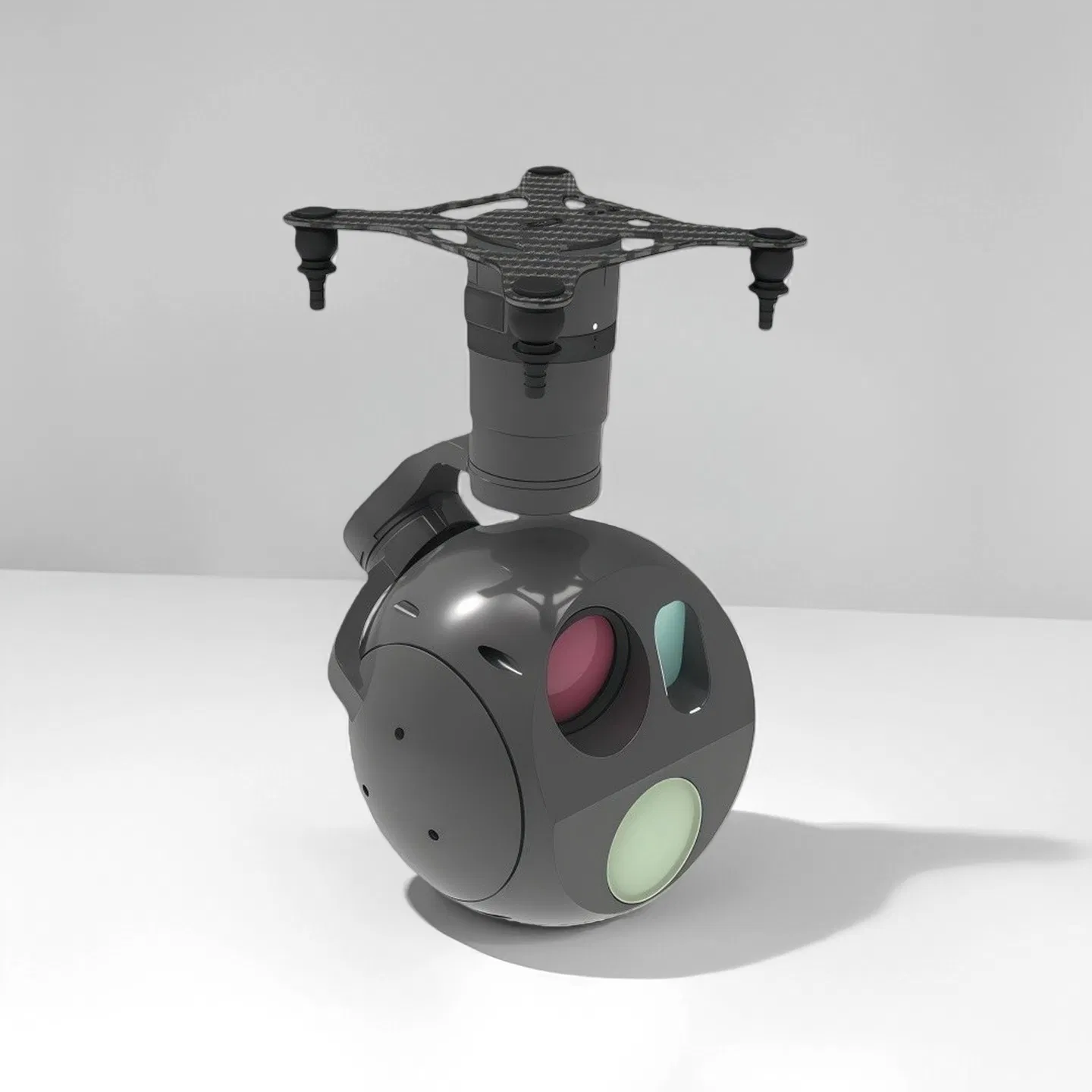 Professional Electro-Optical System Drone Gimbal Camera for Critical Infrastructure Inspection Dome Thermal Camera