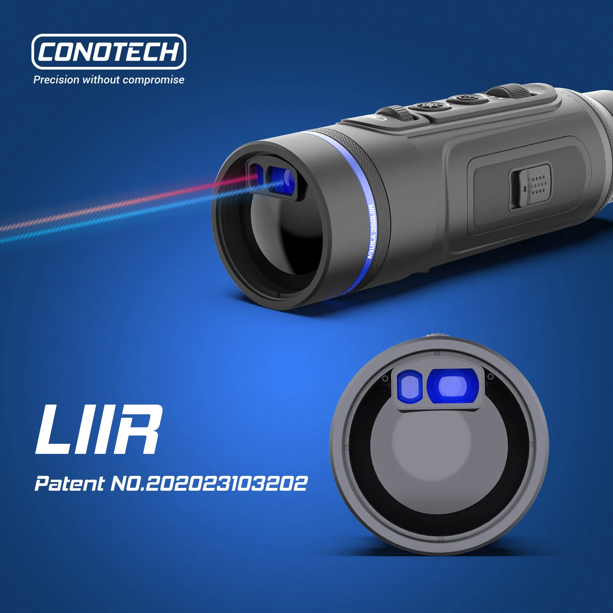 Handheld Long Range Thermal Imaging Monocular for Maritime Surveillance