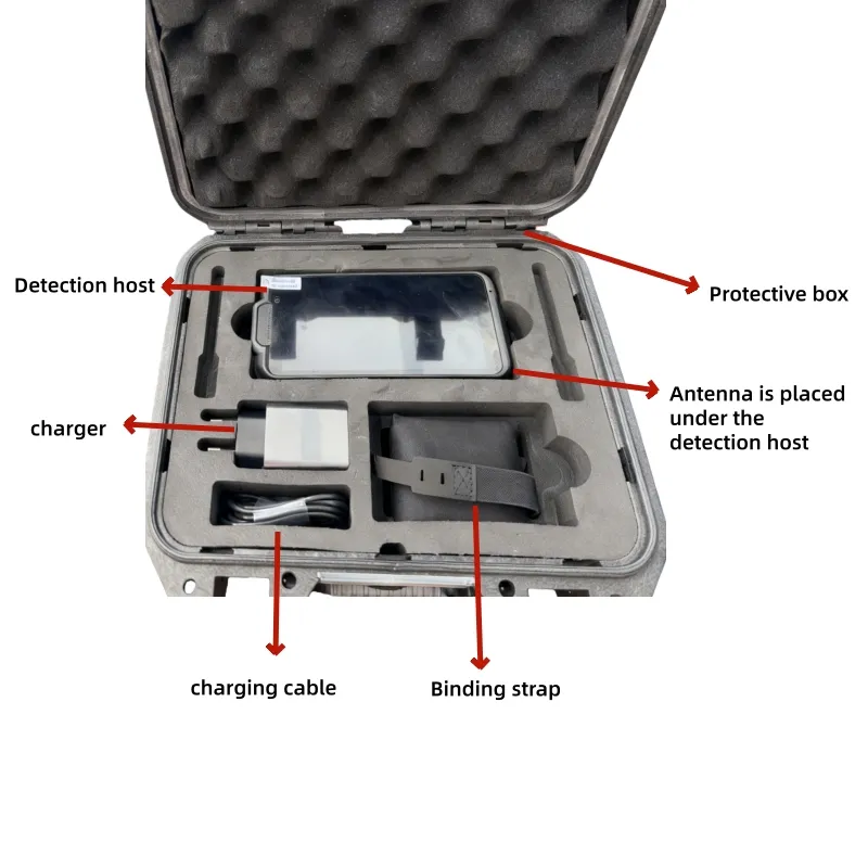 Handheld Drone Defense and Detection System