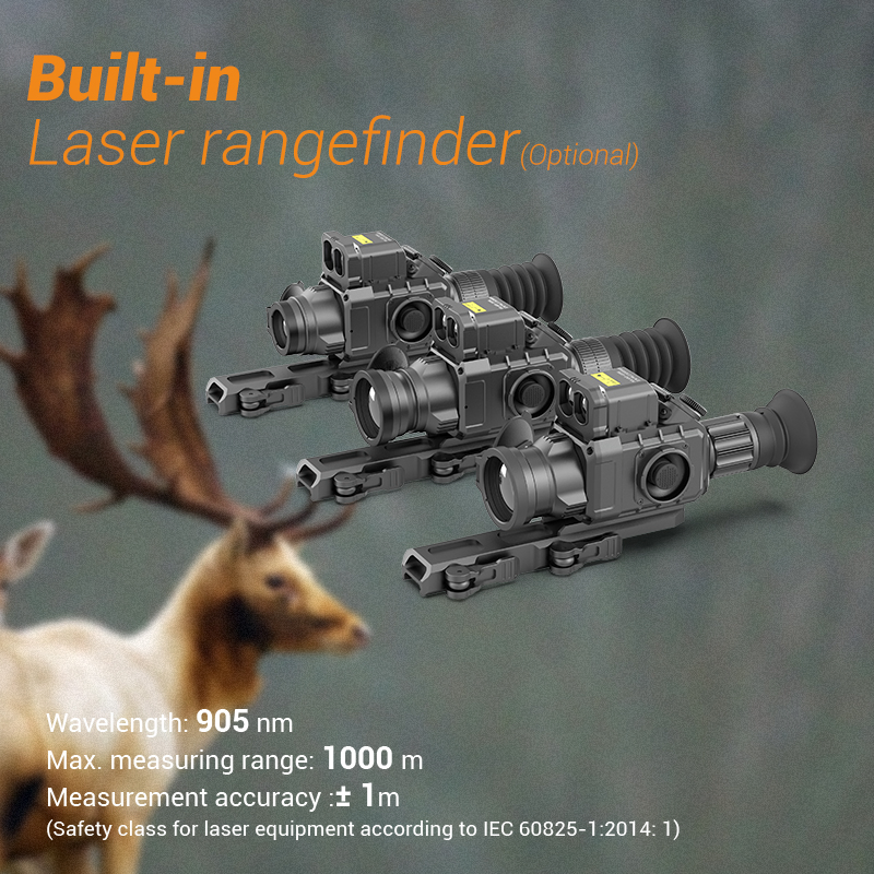 2021 New Best Selling Night Vision Infrared Scope Thermal Riflescope with 35mm Lens 50mm Lens for Hunting OEM ODM Available