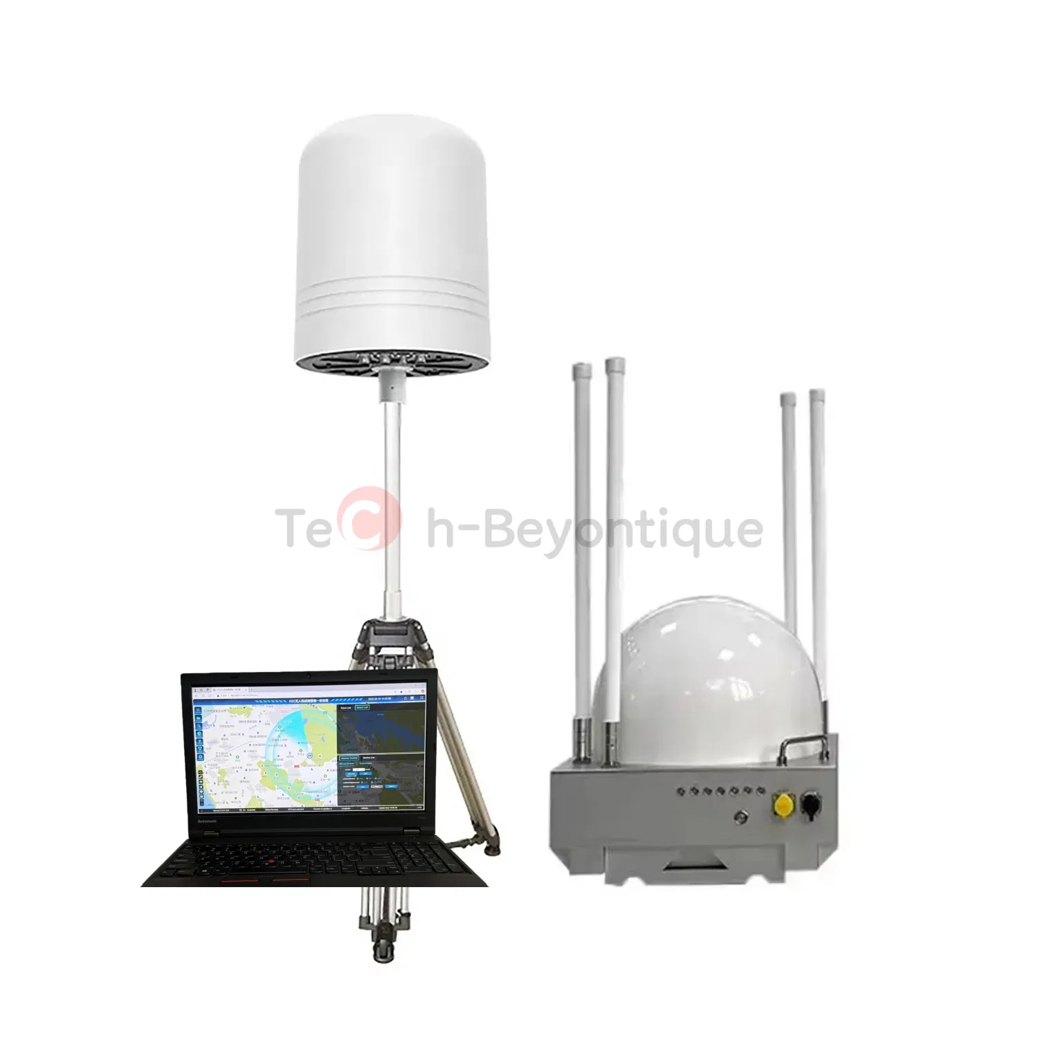 Fpv Drone Signal Detector Jammer Signal Blocker Automatic Detection Positioning System