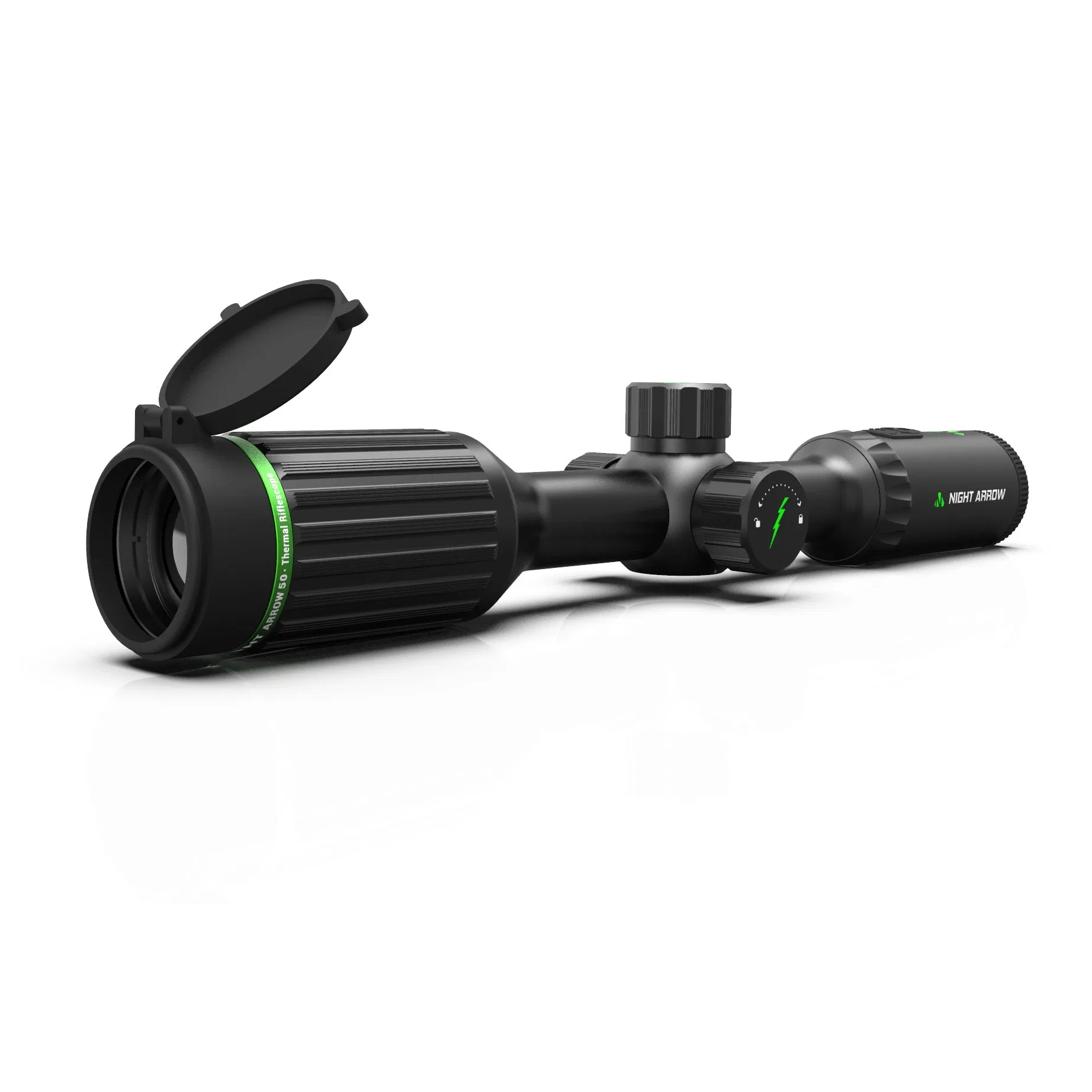 35mm 50mm Objective Lens Infrared Night Day Vision Hunting Scope Thermal Imaging Riflescope with Attachment