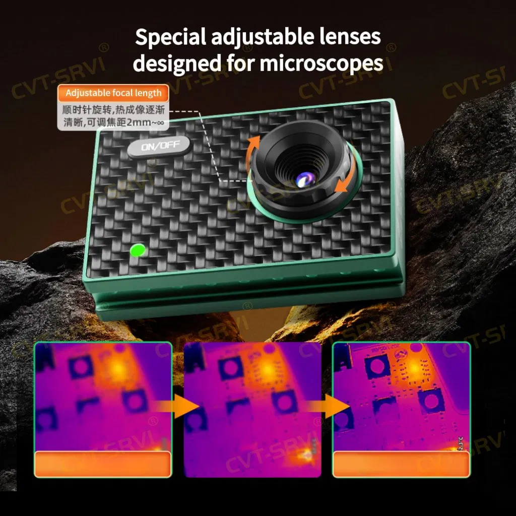 Ycs Microscope Thermal Imaging Infrared Thermal Imaging Accessory Designed for Electronics Repair Troubleshooting Maintenance Tools