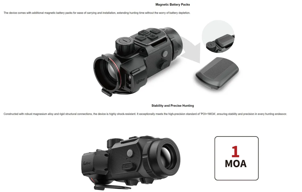 Thermal Imaging Attachment MAH50R Interface
