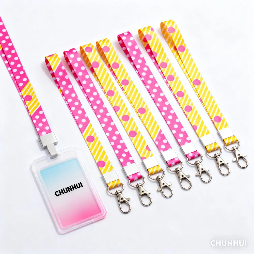 Nylon Lanyard Lunch Cooler Bag Eco-Friendly Thermal Food School Box Tote with Hard Attachment Clip Hook Promotional Shopping Bag