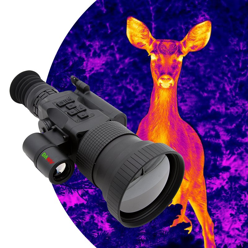 Mrtd 550mk Heat Detection Guide Handheld Infrared Thermal Monocular Scope T Series