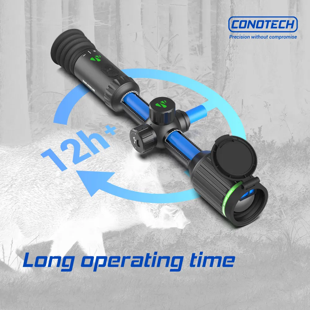 Conotech Long Range Outdoor Laser Thermal Monocular Hunting Thermal Scopes Optics Riflescope