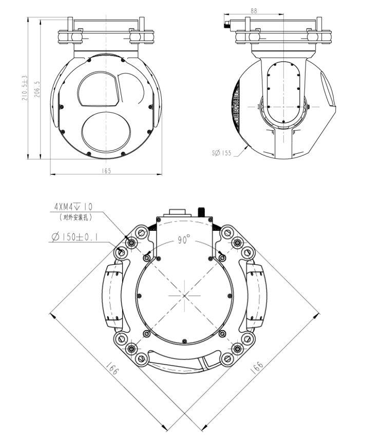 High-Performance Uncooled Infrared Thermal Imager for All-Day Use