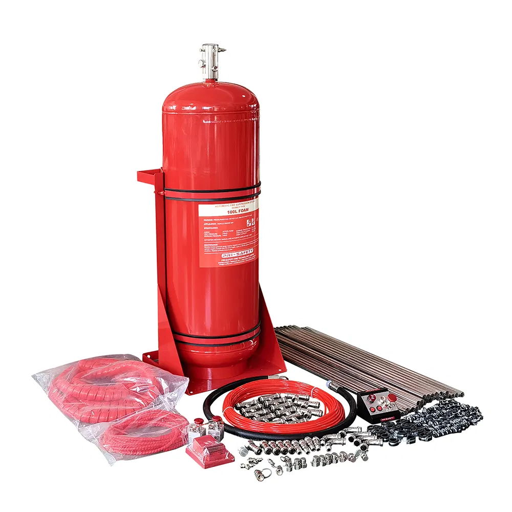 Best Price Clean Agent Fire Detection and Suppression Systems for Tanker Trailer