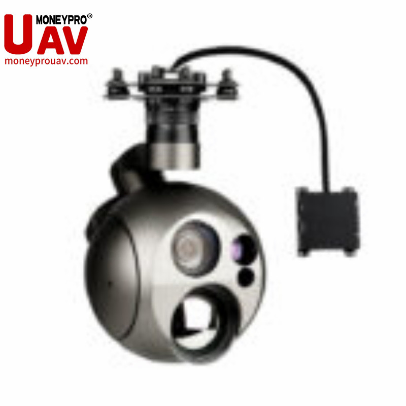 Thermal Infrared Visible Light Imagingaxis Stabilizer Tracking HD Eo IR Pod Zoom Uav Drone Small Surveillance Aerial Tracking Surveillance Camera Gimbal