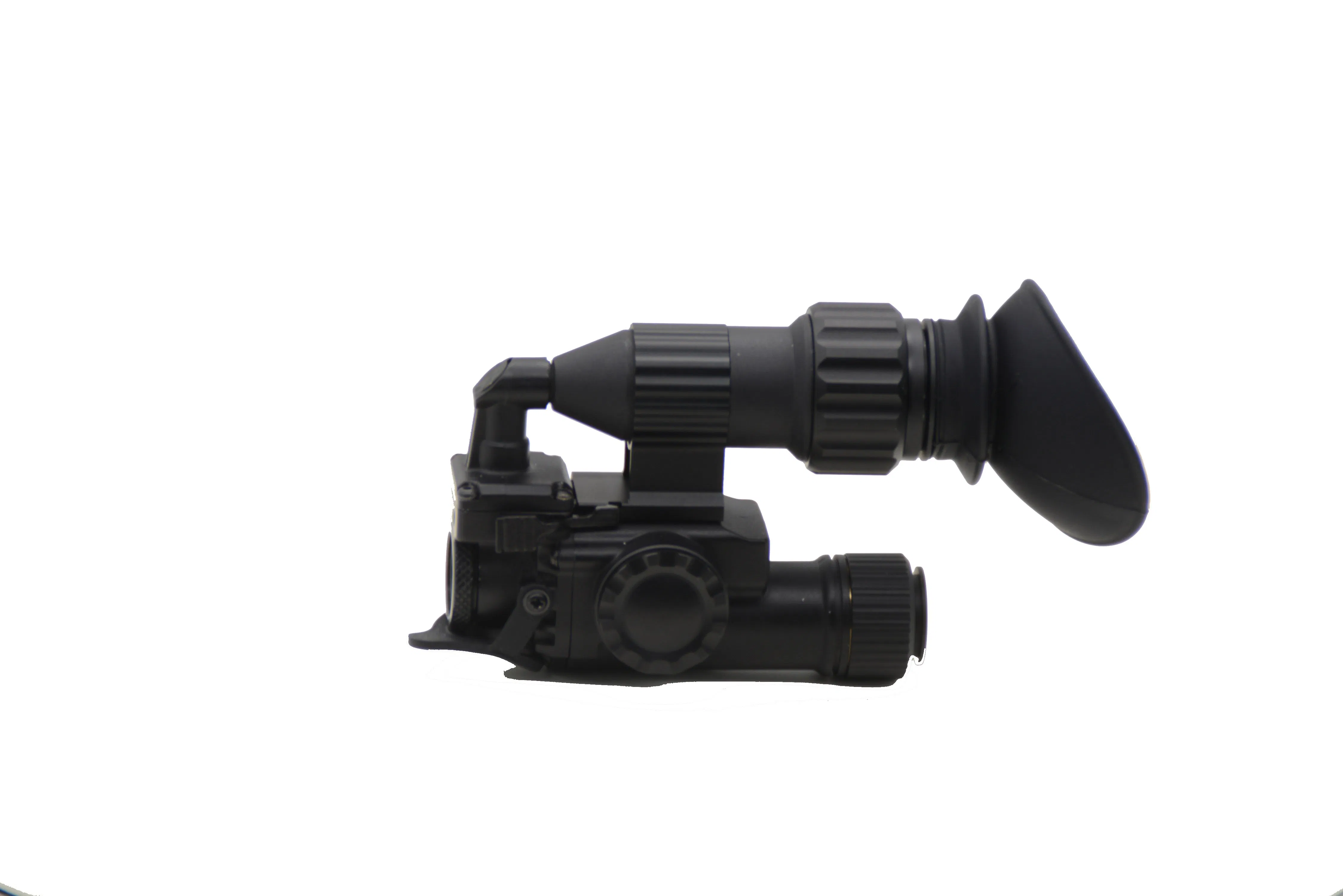 Thermal Imaging Night Vision Monocular with Head Mount Handheld and Clip-on Modes