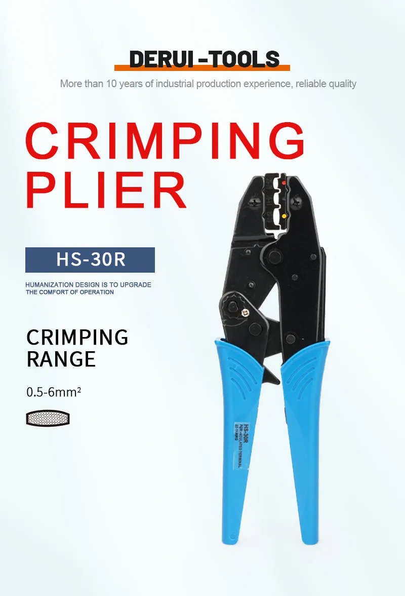 HS-30r Crimping Pliers Detail