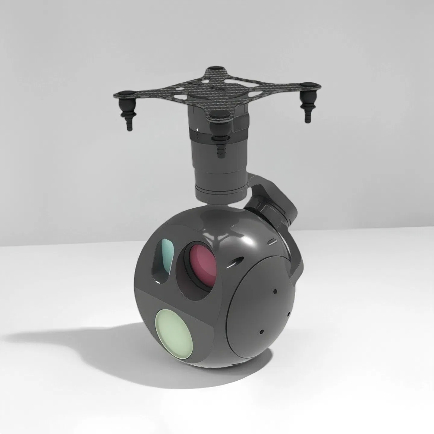 Professional Electro-Optical System Drone Gimbal Camera for Critical Infrastructure Inspection Dome Thermal Camera
