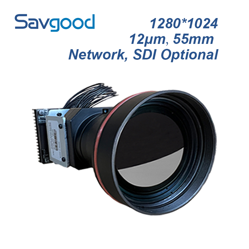 Savgood Alarm 1280*1024 Open Sdk Real-Time Uncooled Infrared 55mm Network Thermal Camera