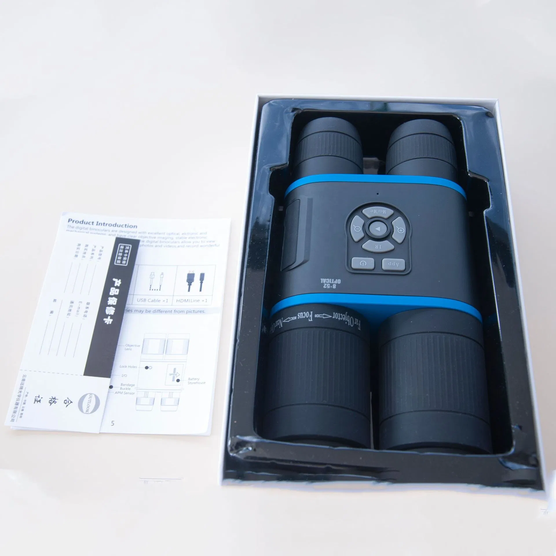 Guide Thermal Scope Attachment Digital Infrared Video Night Vision Binoculars