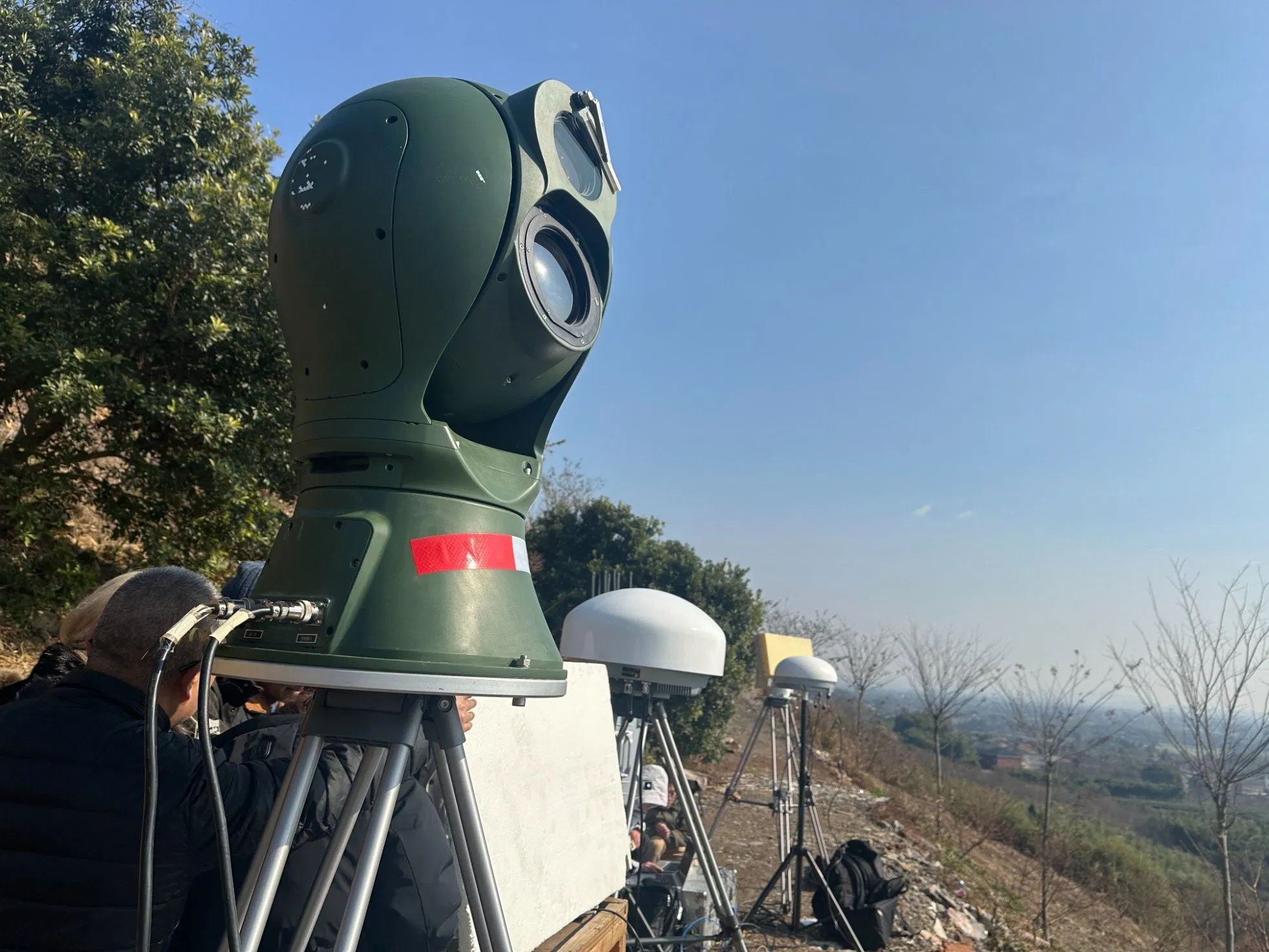 Advanced Photoelectric Detection and Tracking Thermal Camera System, Fpv Fixed Wing Identification HD Resolution Anti Drone System Integrated