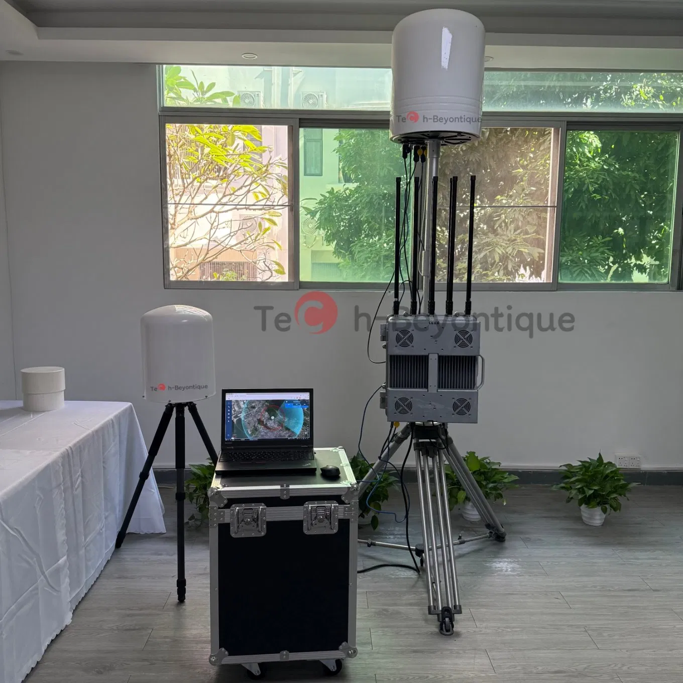 Fpv Drone Signal Detector Jammer Signal Blocker Automatic Detection Positioning System