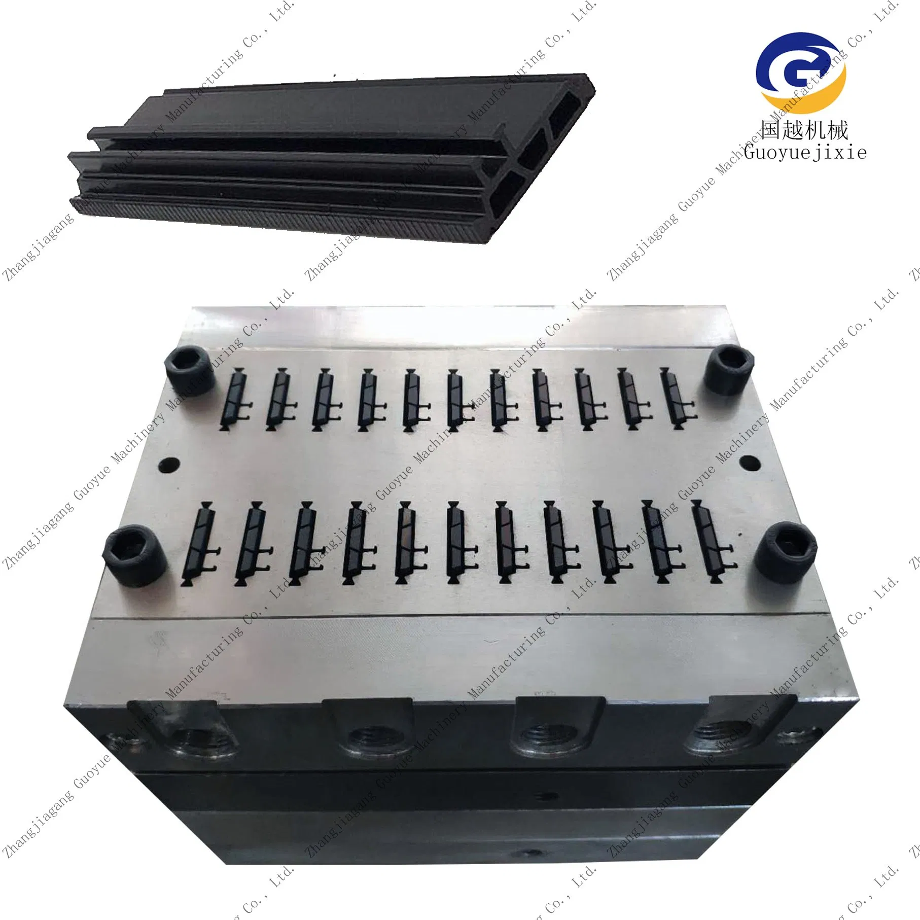 Extrusion Mold Tool for PA66GF25 Thermal Break Profile Extruding Line