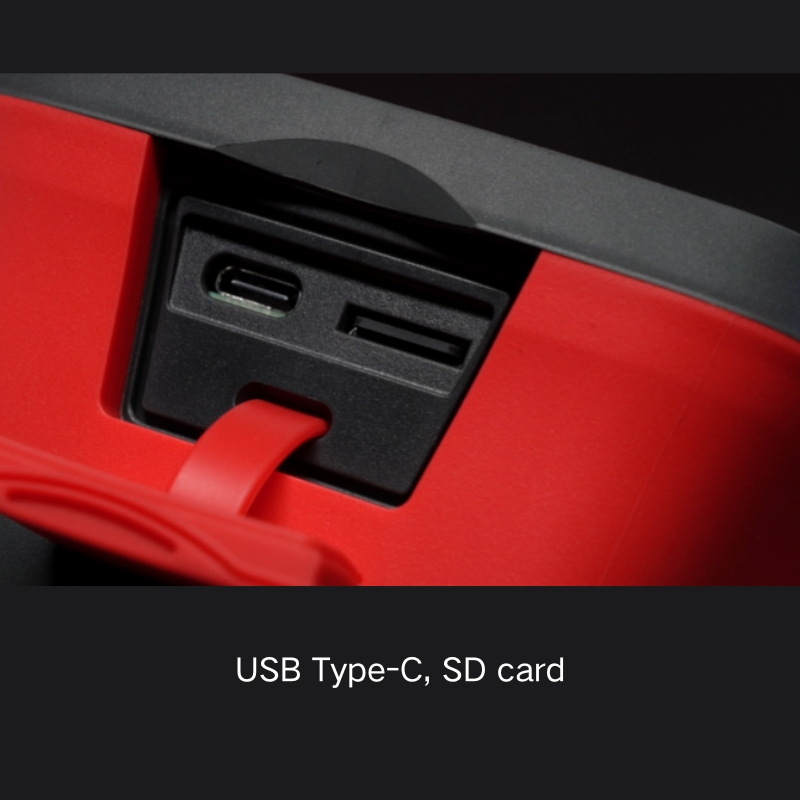 High Performance Handheld Thermal Imager Camera with 10 Color Palettes for Accurate Multi-Scenario Temperature Measurement and HVAC Inspection