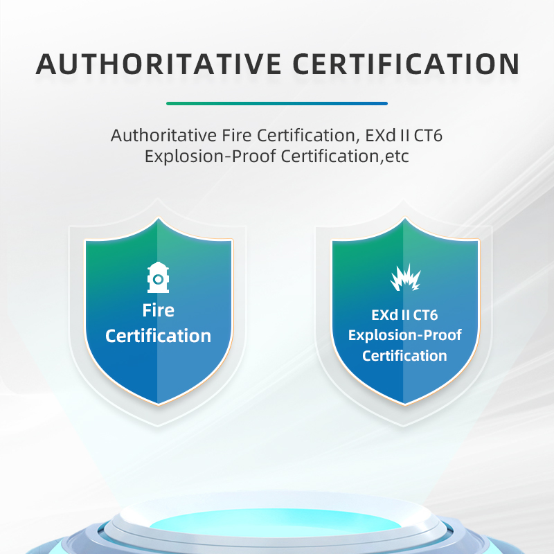 Fixed IR Fire Detection System with Flame Monitoring