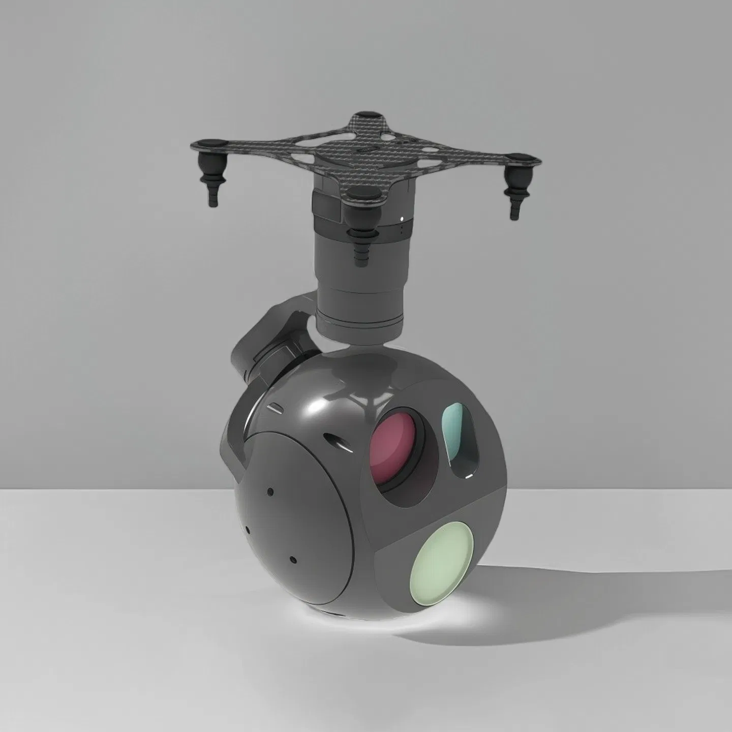 Continuous Zoom Drone Gimbal Camera for Detailed Inspection Dome Thermal Camera