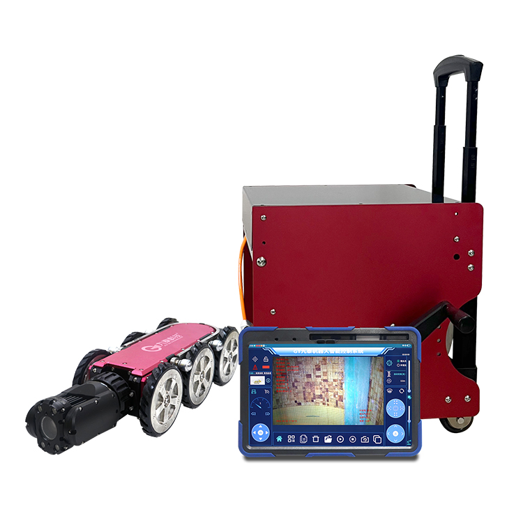 Predictive Maintenance for Wind Turbines Inspection Crawler Camera