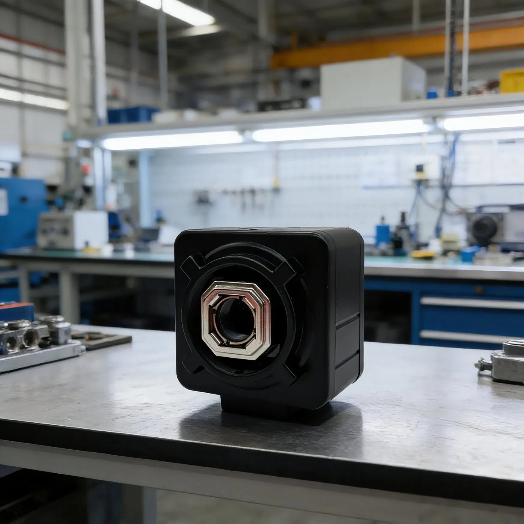 Compact Short-Wave Infrared Camera with Enhanced Sensitivity Features