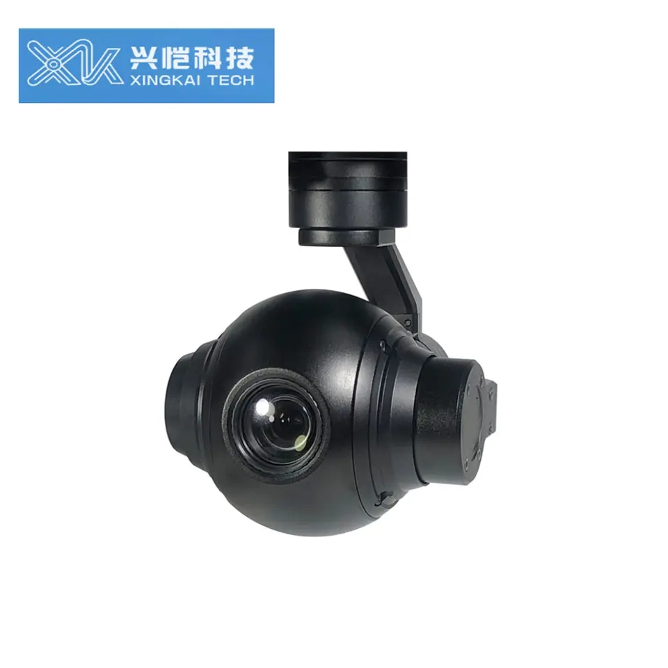 Surveillance Uav Camera Factory 10X Optical Zoom Panoramic View Drone Gimbal Camera for Inspection Uas Dji