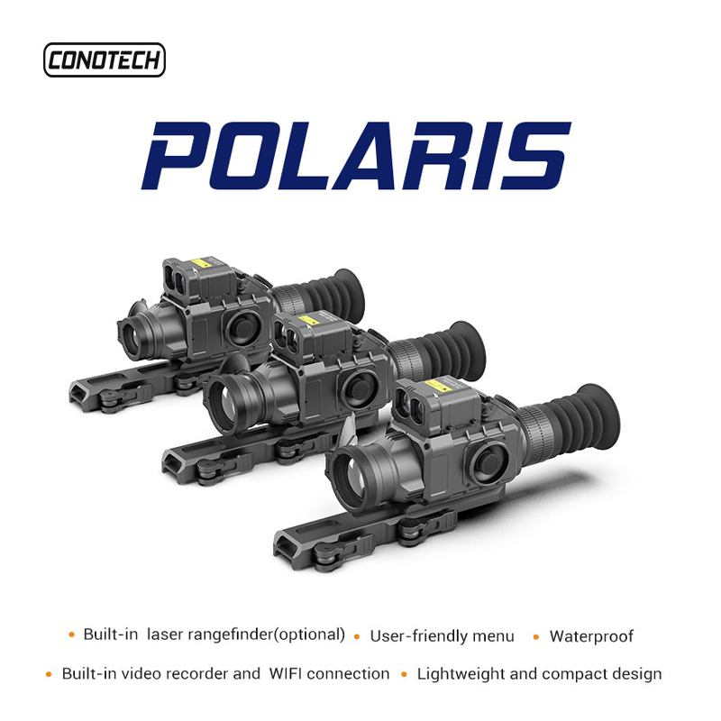 2021 New Best Selling Night Vision Infrared Scope Thermal Riflescope with 35mm Lens 50mm Lens for Hunting OEM ODM Available