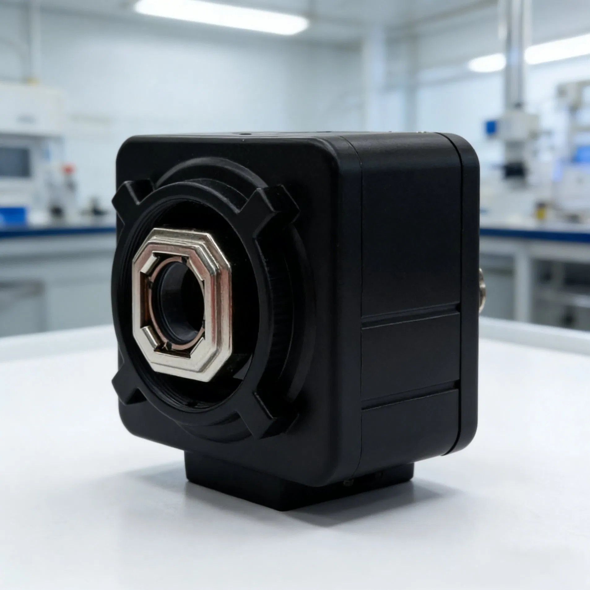 Compact Short-Wave Infrared Camera with Enhanced Sensitivity Features
