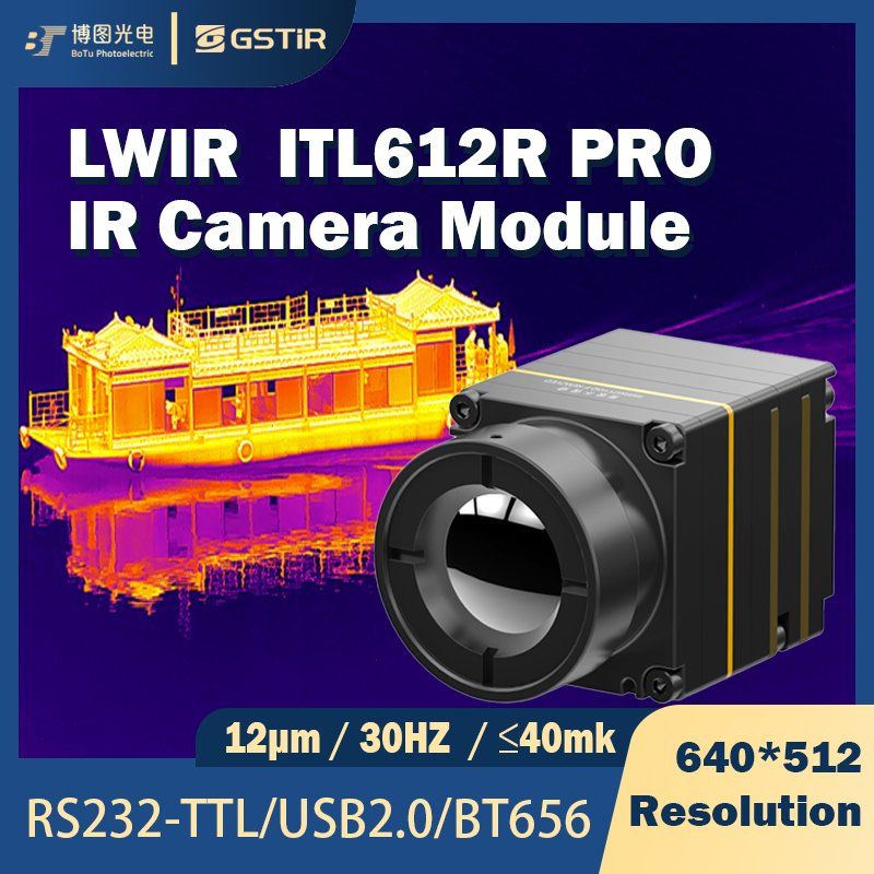 Itl612r PRO Gst Thermal Camera Core 640X512 12μm Swap C Optimized Compact Version for Drone Disaster Relief Rescue Forest Fire Prevention