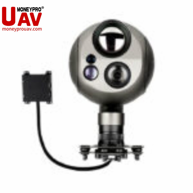 Thermal Infrared Visible Light Imagingaxis Stabilizer Tracking HD Eo IR Pod Zoom Uav Drone Small Surveillance Aerial Tracking Surveillance Camera Gimbal
