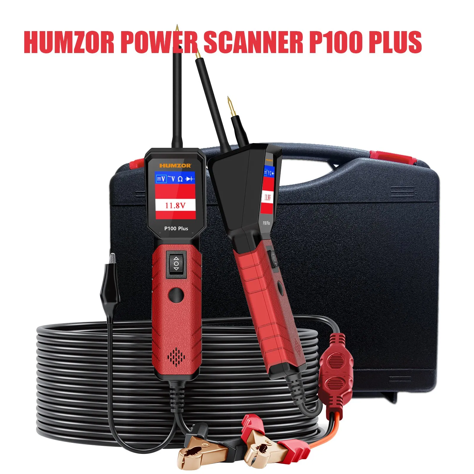 Automobile Electrical Circuit Voltage Tester12V/24V Portable Ultrasound Scanner 3D Tool OBD2 Scanner De Diagnostic Car Diagnostic Launch X431 Scanner