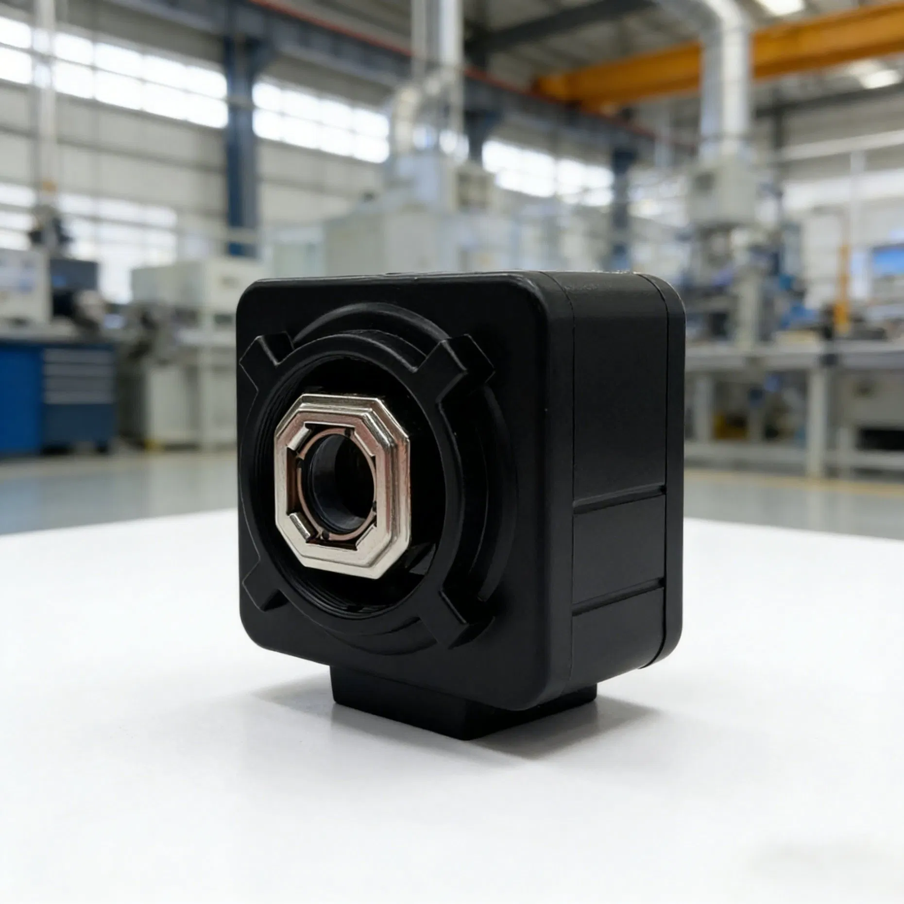 Compact Short-Wave Infrared Camera with Enhanced Sensitivity Features