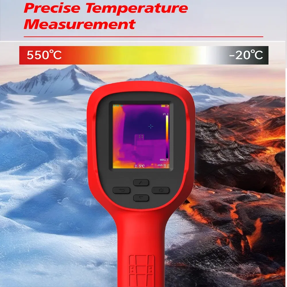 Thermal Imaging Camera with Digital Zoom for Industrial Equipment Monitoring