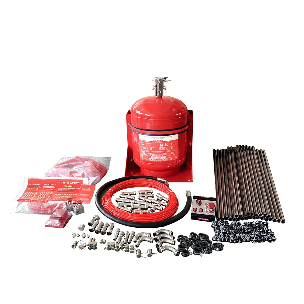 Best Price Clean Agent Fire Detection and Suppression Systems for Tanker Trailer