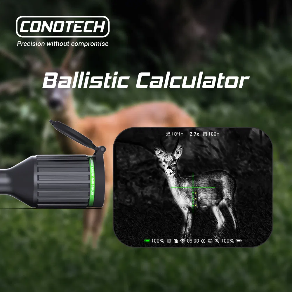 Conotech Long Range Outdoor Laser Thermal Monocular Hunting Thermal Scopes Optics Riflescope