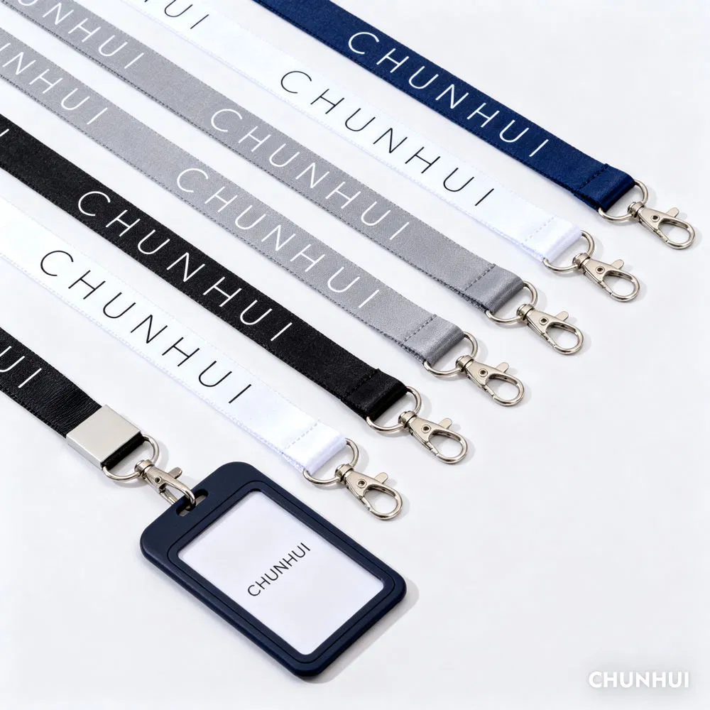 Nylon Lanyard Lunch Cooler Bag Eco-Friendly Thermal Food School Box Tote with Hard Attachment Clip Hook Promotional Shopping Bag