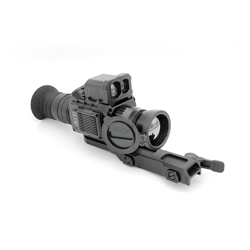 640 Thermal Imaging Riflescope Ballistic Calculator Laser Rangefinder for Night Hunting