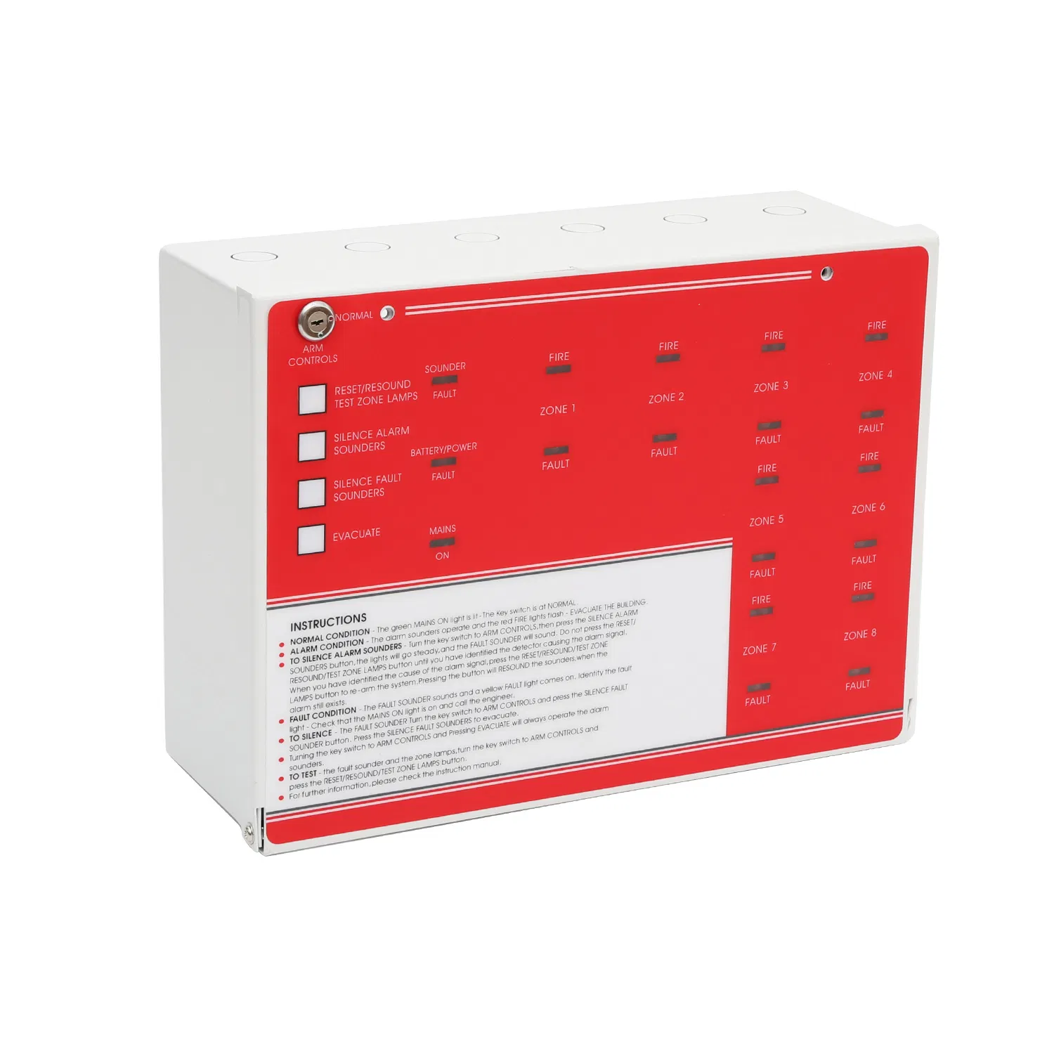 Coventional Fire Alarm Systems with Fire Detection