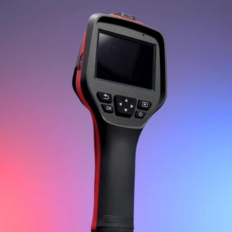 High Performance Handheld Thermal Imager Camera with 10 Color Palettes for Accurate Multi-Scenario Temperature Measurement and HVAC Inspection