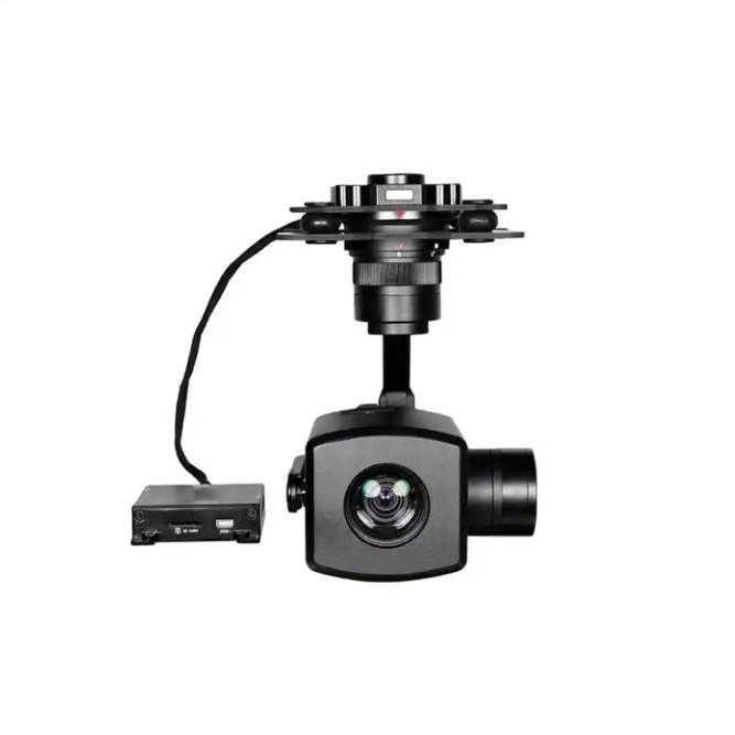 Surveillance 1080P Uart 10X Optical Zoom Panoramic View Done Supplier Gimbal Camera for Inspection
