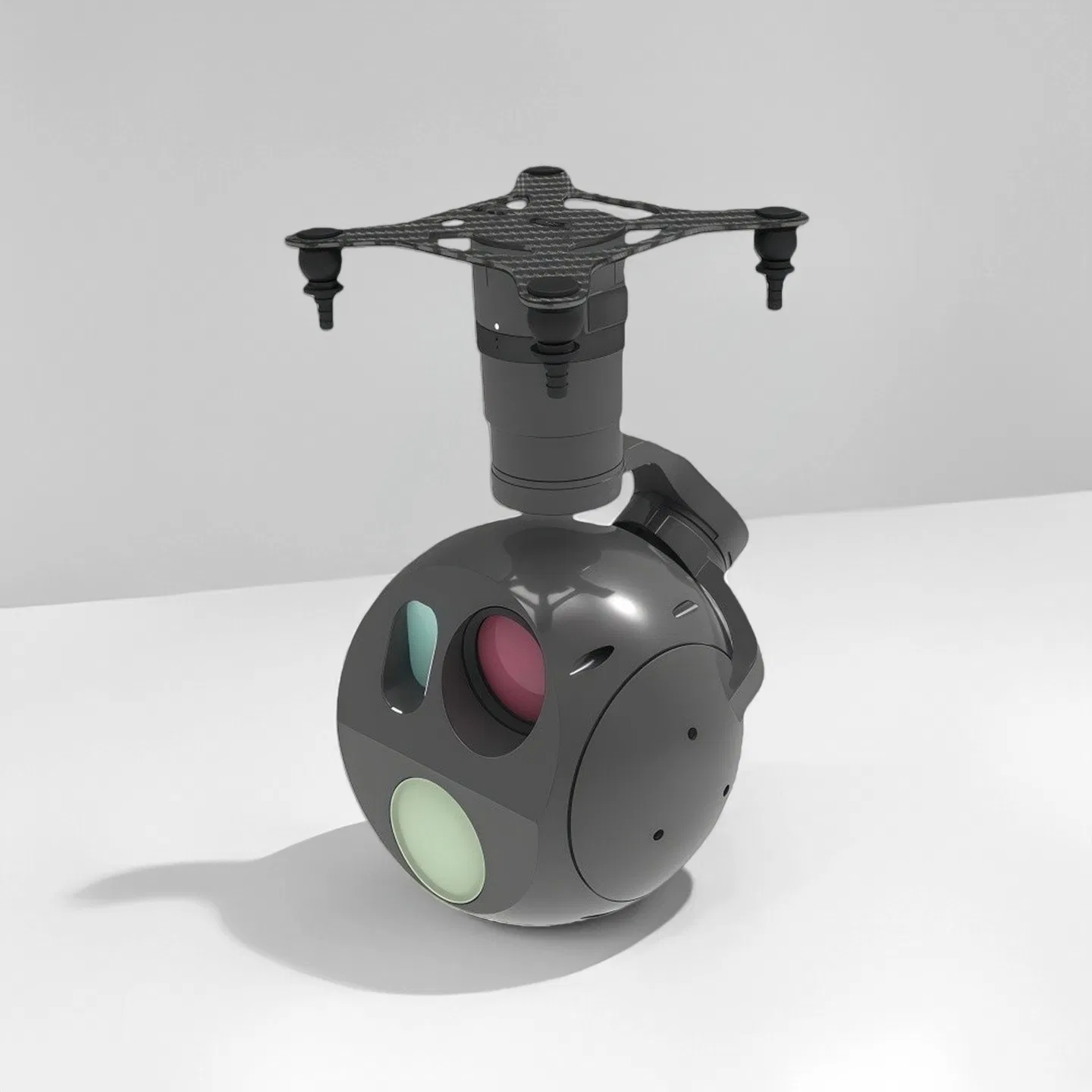 Professional Electro-Optical System Drone Gimbal Camera for Critical Infrastructure Inspection Dome Thermal Camera