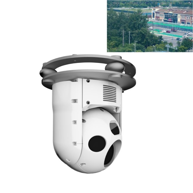 30X Uav Gimbal Zoom HD Starlight Camera 2 Axis for Fix Wing Gimbal with Target Tracking for Inspection / Survey