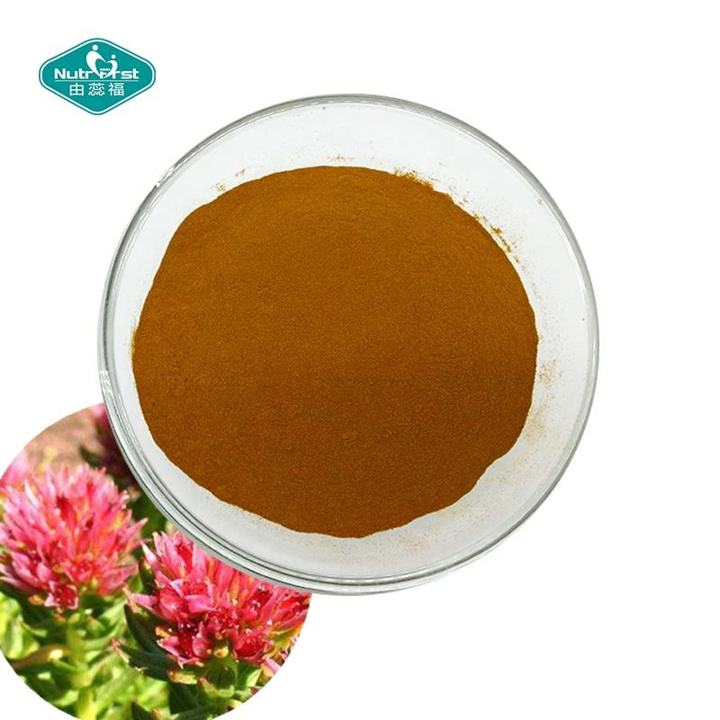 Pó de Rhodiola Rosea a granel Solúvel em Água Extrato de Raiz de Rhodiola Rosea Rosavin 3% Salidroise 1%